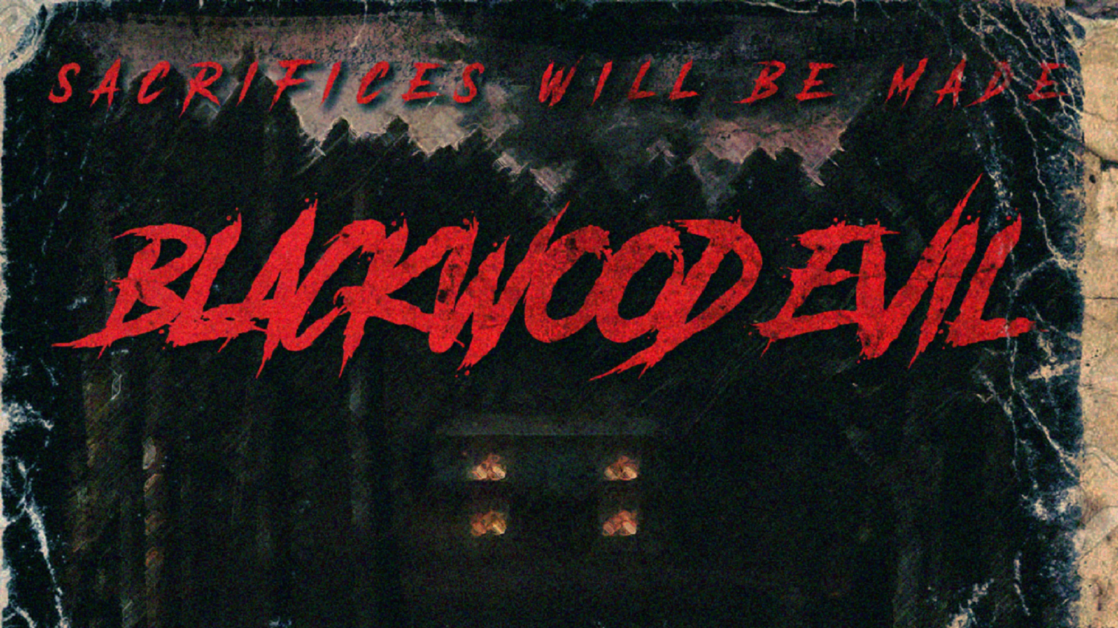 Blackwood Evil poster